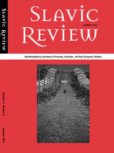 Slavic Review summer 2014 cover
